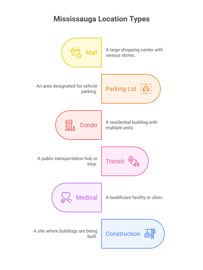Mississauga city map