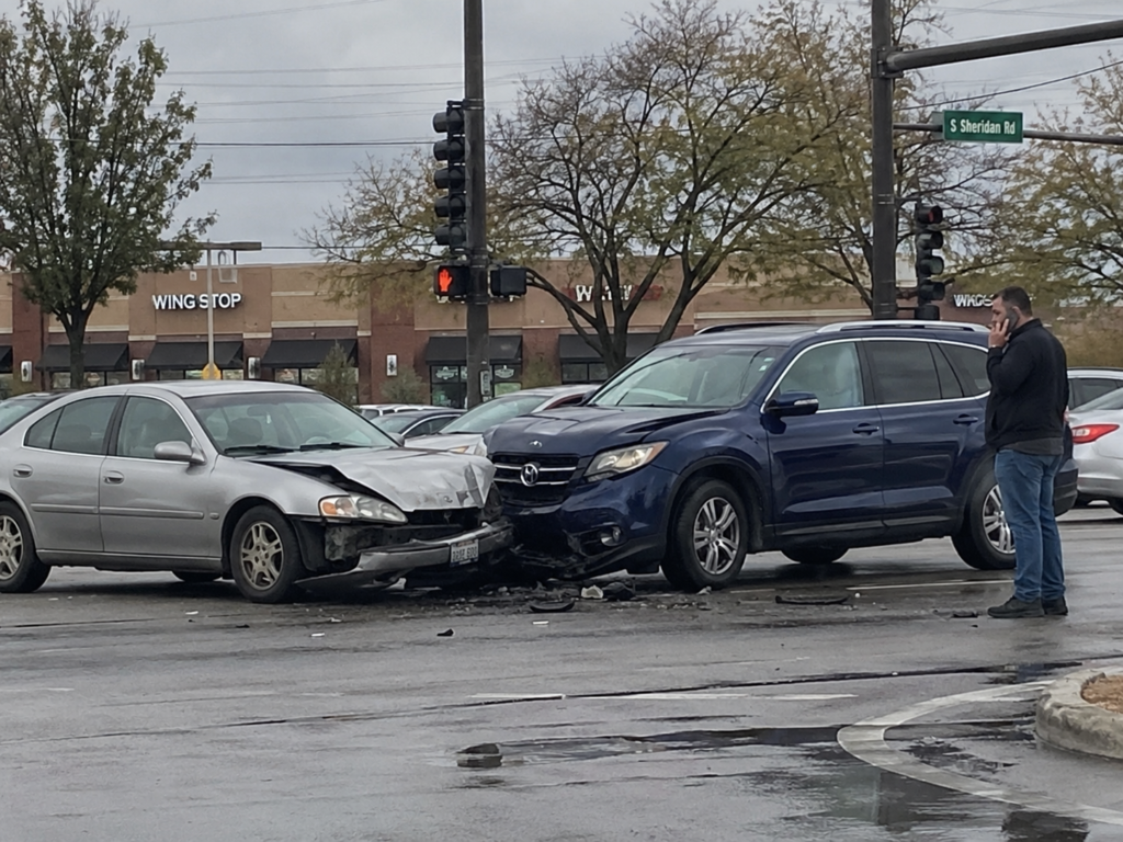 A Car accident happened in Mississauga.